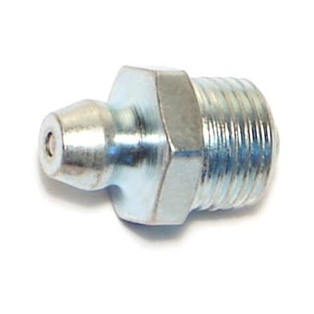 Midwest Fastener 1/8IP Zinc Plated Steel Straight Grease Fittings 15PK 63225